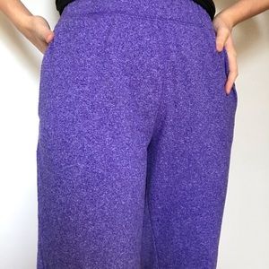 Soft New Balance Purple Sweatpants